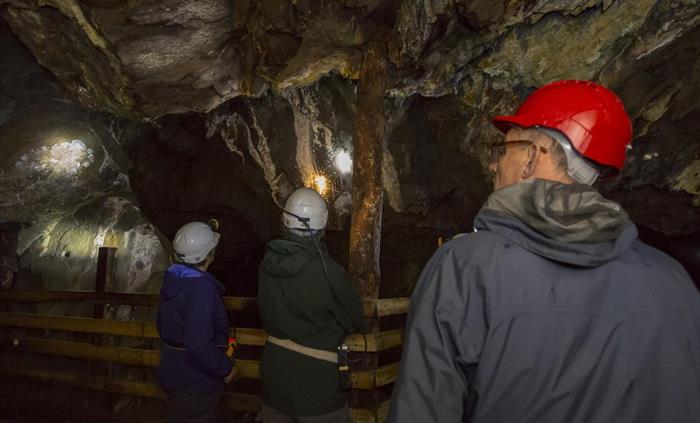 Underground on Mining Through The Ages tour